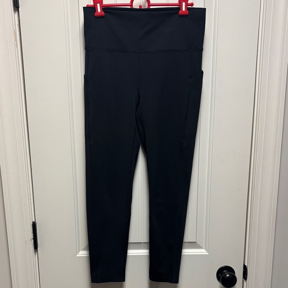 Mono B Black High-Rise Leggings